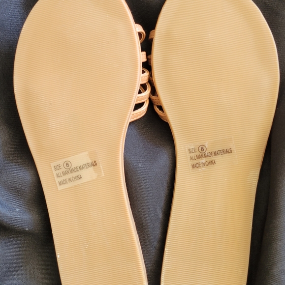 NWOT Lulus Summer Sandals Sz 8 - Picture 2 of 2